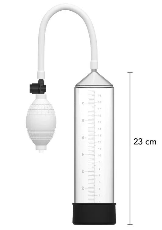 Fusion Starter Penis Pump Clear by Hidden Desire - Happytoys Sexshop: Toys for Feeling Happy & Easy 😊 - Discreet geleverd