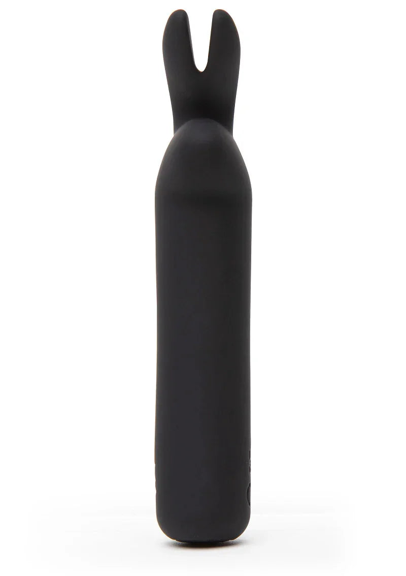 Rabbit Ears Bullet Vibrator black by Happy Rabbits - Happytoys Sexshop: Toys for Feeling Happy & Easy đ - Discreet geleverd