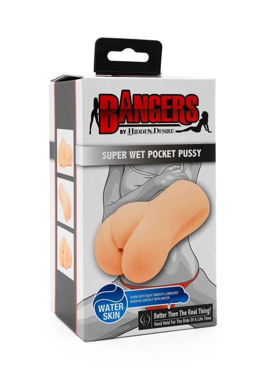 Bangers Super Wet Pocket Pussy by Hidden Desire - Happytoys Sexshop: online sex shop for Feeling Happy & Easy 😊 - Discreet geleverd