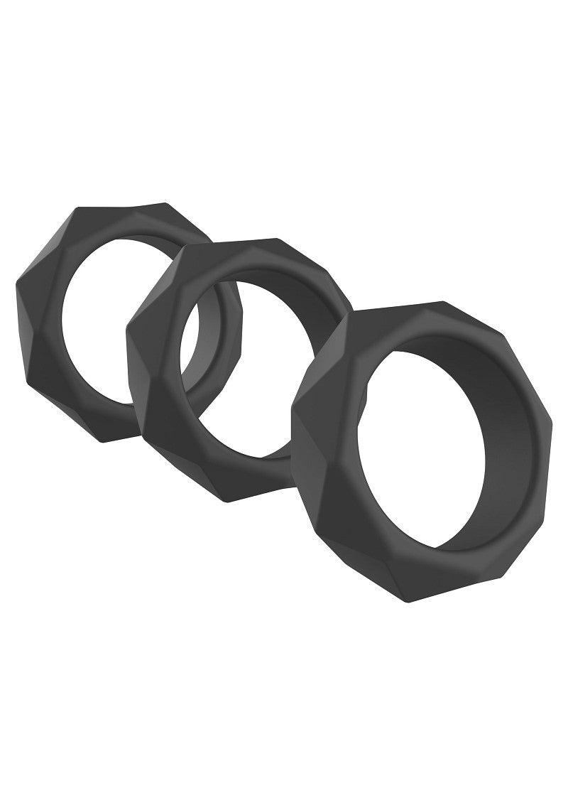 ♂ Hidden Desire Extreme Heavy C-Ring Set Happytoys Sexshop: Toys for Feeling Happy & Easy 😊