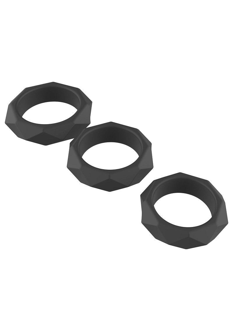 ♂ Hidden Desire Extreme Heavy C-Ring Set Happytoys Sexshop: Toys for Feeling Happy & Easy 😊