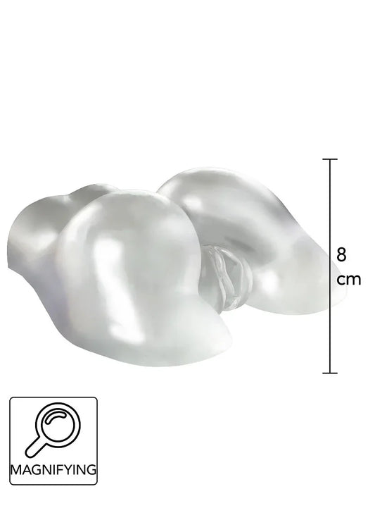 See-Through Fuckable Pussy Masturbator by Hidden Desire Bangers - Happytoys Sexshop: Toys for Feeling Happy & Easy 😊 - Discreet geleverd