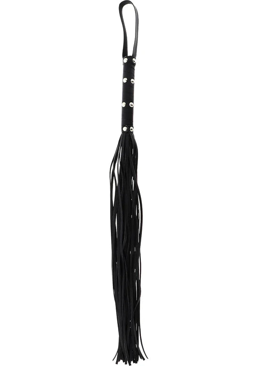 Extreme Long Studded Flogger Whip by Hidden Desire - Happytoys Sexshop: online sex shop for Feeling Happy & Easy 😊 - Discreet geleverd