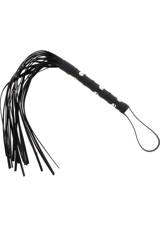Extreme Short Studded Flogger Whip by Hidden Desire - Happytoys Sexshop: Toys for Feeling Happy & Easy 😊 - Discreet geleverd