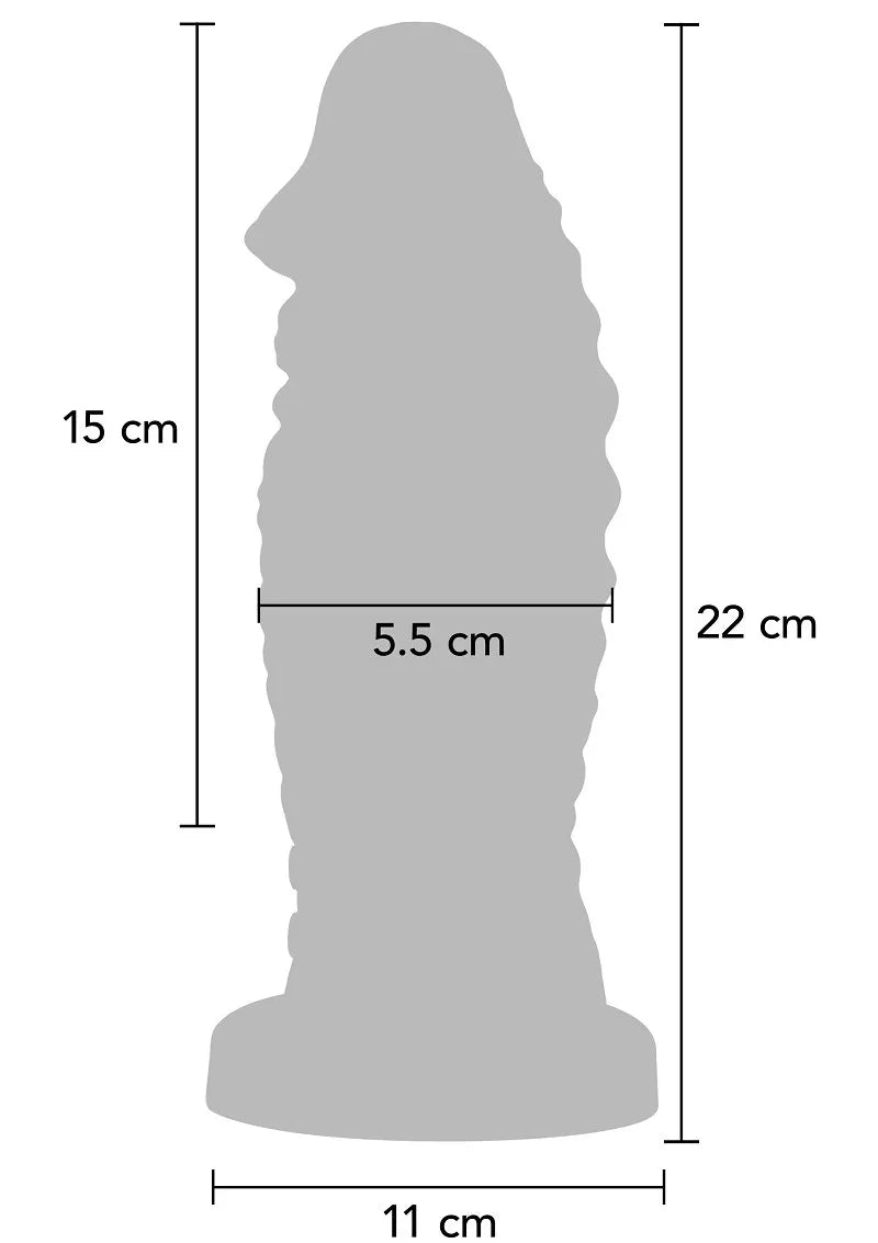 Extreme Vibrating Devil Monster Dildo by Hidden Desire - Happytoys Sexshop: Toys for Feeling Happy & Easy 😊 - Discreet geleverd
