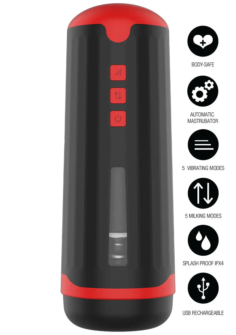 Fusion X Milking Master Masturbator by Hidden Desire - Happytoys Sexshop: Toys for Feeling Happy & Easy 😊 - Discreet geleverd