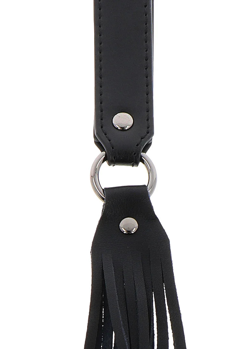 Masters Real Leather Flogger Zweepje by Hidden Desire - Happytoys Sexshop: Toys for Feeling Happy & Easy 😊 - Discreet geleverd