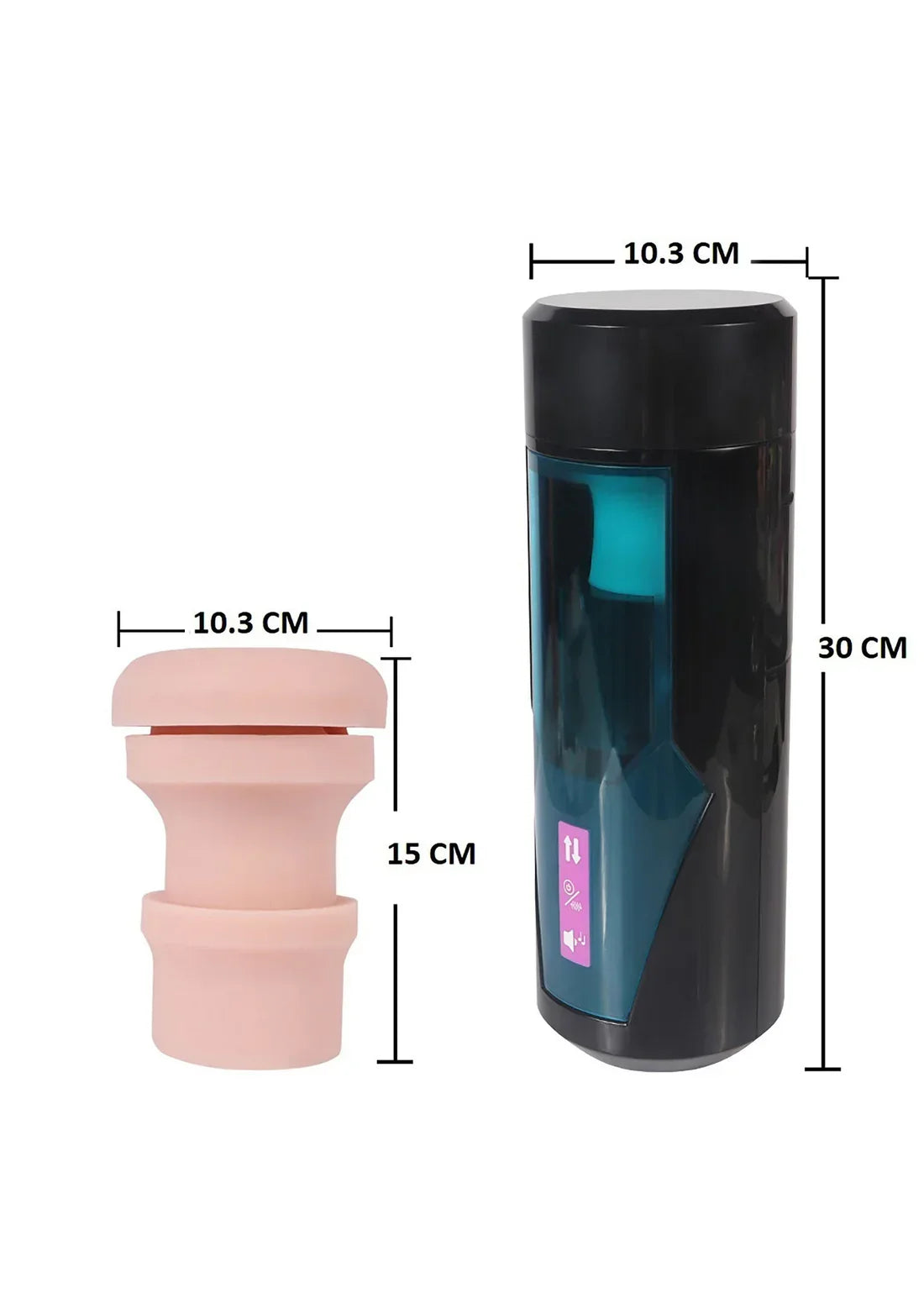 Hismith KlicLok Vibrating Stroker by HiSmith