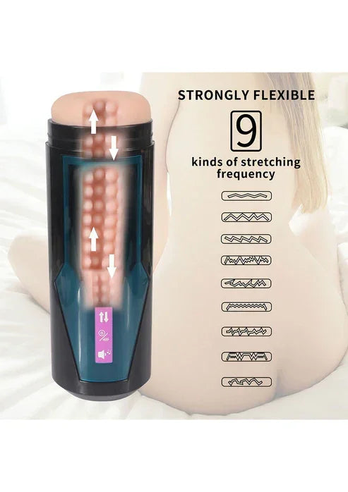 Hismith KlicLok Vibrating Stroker by HiSmith