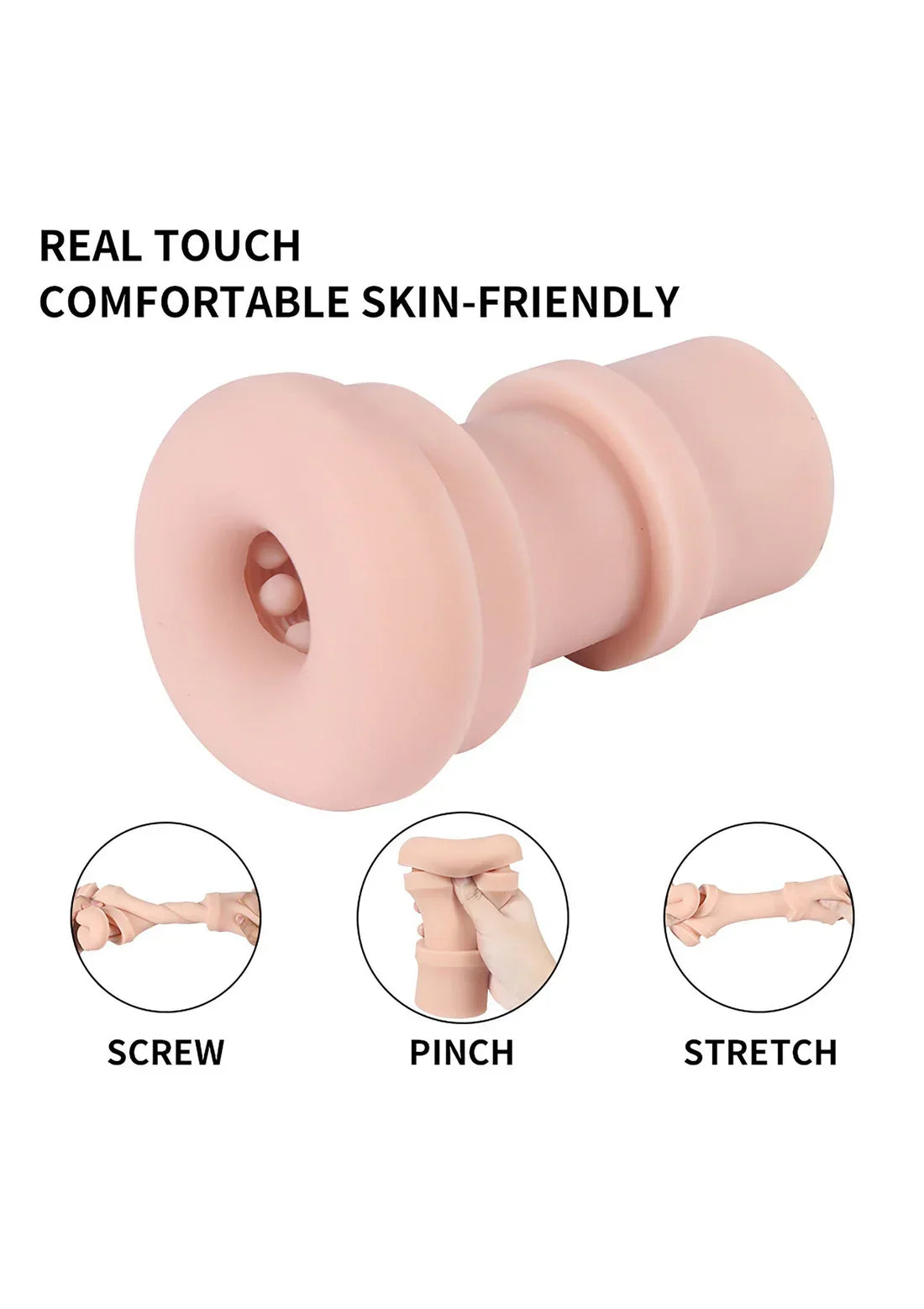 Hismith KlicLok Vibrating Stroker by HiSmith