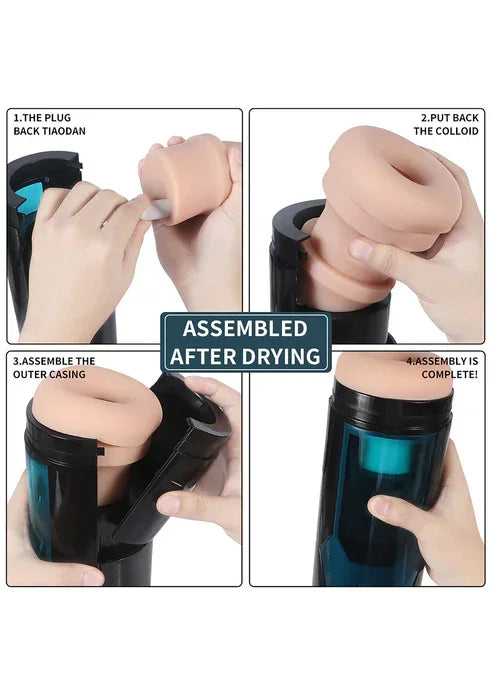 Hismith KlicLok Vibrating Stroker by HiSmith