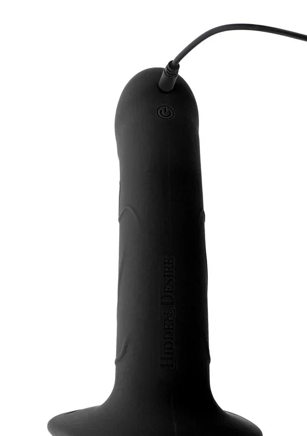 Hollow Penis Strapon Vibrating 18cm Black by Hidden Desire - Happytoys Sexshop: Toys for Feeling Happy & Easy π - Discreet geleverd