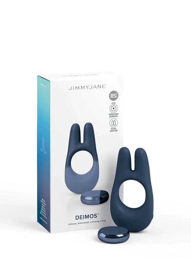 Jimmy Jane Deimos Cockring met clitoris stimulatie - Happytoys Sexshop: Toys for Feeling Happy & Easy ๐ - Discreet geleverd