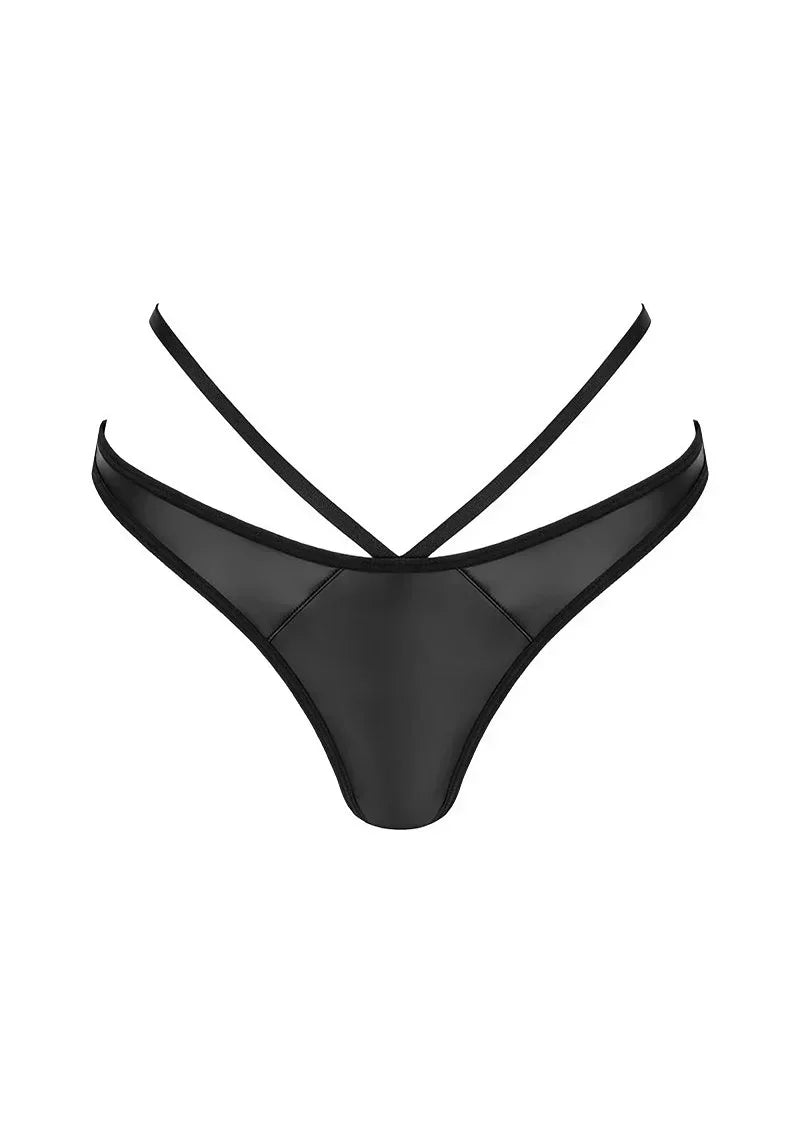 Blackelia String L/XL by Kotek - Happytoys Sexshop: Toys for Feeling Happy & Easy π - Discreet geleverd