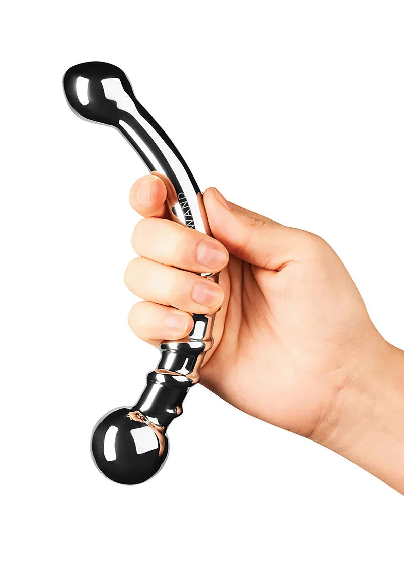♀ Le Wand Chrome Bow - Happytoys Sexshop: Toys for Feeling Happy & Easy 😊 - Discreet geleverd