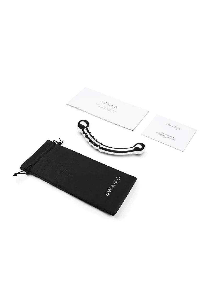 ♀ Le Wand Chrome Bow - Happytoys Sexshop: Toys for Feeling Happy & Easy 😊 - Discreet geleverd