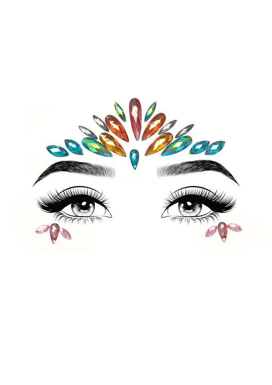 Leg Avenue Avri face jewels sticker - Happytoys Sexshop: Toys for Feeling Happy & Easy 😊 - Discreet geleverd