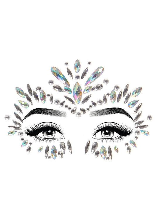 Leg Avenue Iris face jewels sticker - Happytoys Sexshop: Toys for Feeling Happy & Easy 😊 - Discreet geleverd