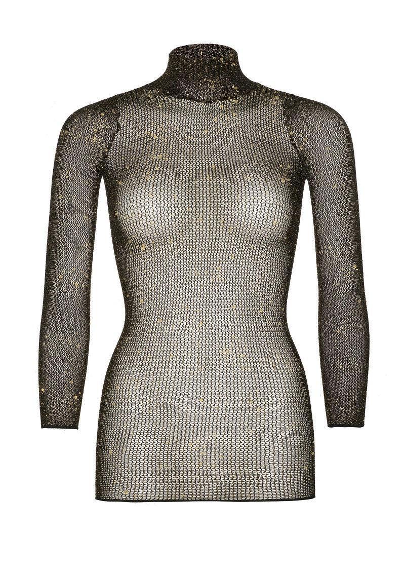 Leg Avenue Lurex sleeved fishnet Jurkje - Happytoys Sexshop: Toys for Feeling Happy & Easy π - Discreet geleverd