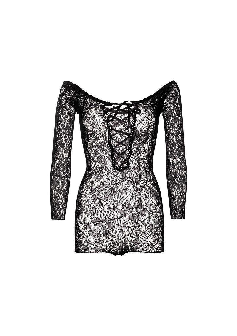 Leg Avenue Seamless lace romper - Happytoys Sexshop: Toys for Feeling Happy & Easy π - Discreet geleverd