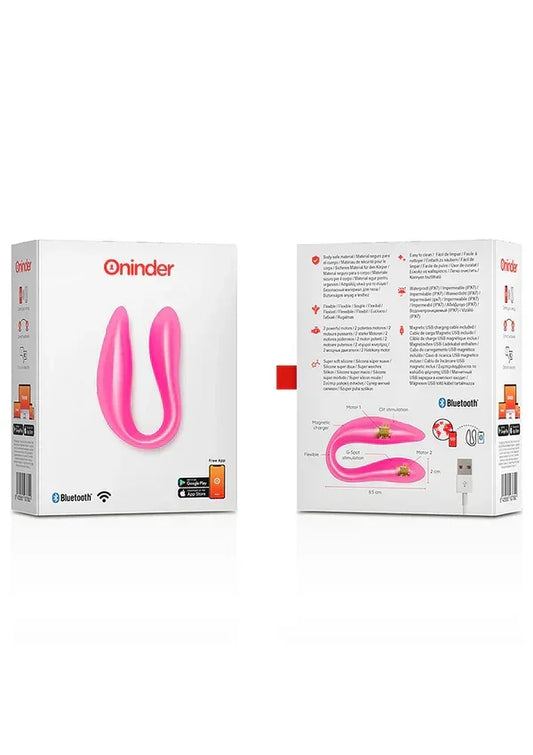 Lisboa Double Pleasure + App by Oninder - Happytoys Sexshop: online sex shop for Feeling Happy & Easy π - Discreet geleverd