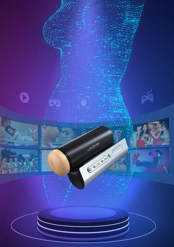 Solace Pro Masturbator by Lovesense - Happytoys Sexshop: Toys for Feeling Happy & Easy 😊 - Discreet geleverd