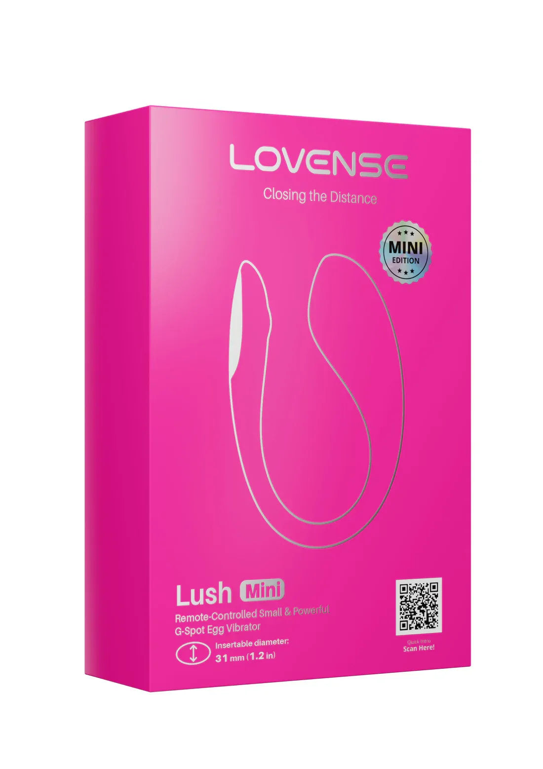 Lush Mini by Lovesense - Happytoys Sexshop: Toys for Feeling Happy & Easy π - Discreet geleverd