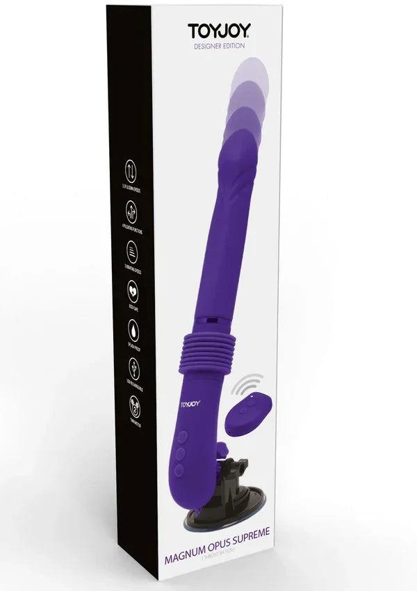 Magnum Opus Supreme Thruster 2 by ToyJoy - Happytoys Sexshop: Toys for Feeling Happy & Easy 😊 - Discreet geleverd