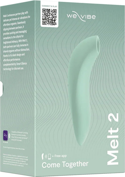 Melt2AirpressureVibratorGreenbyWeVibe2 @ Happytoys Sexshop: online sex shop for Feeling Happy & Easy 😊 the erotic store owned by a woman