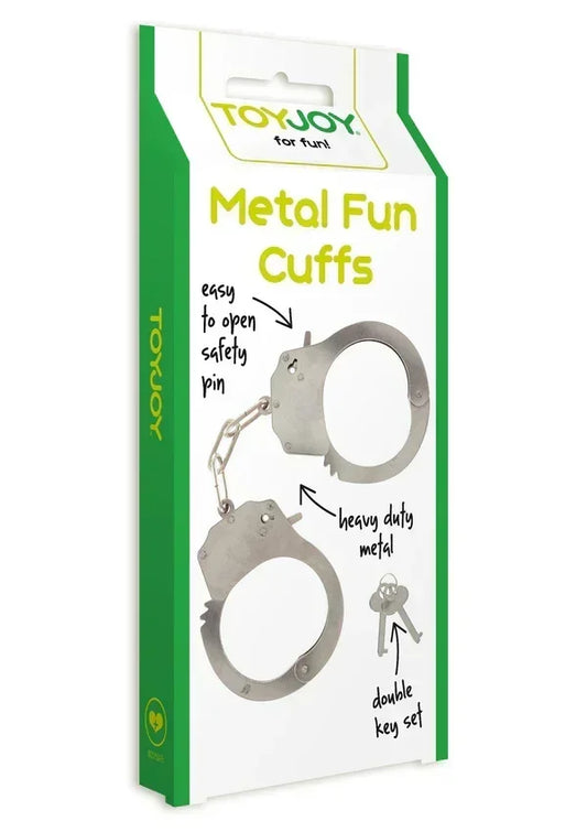 Metal Handcuffs Rose Gold by ToyJoy - Happytoys Sexshop: Toys for Feeling Happy & Easy 😊 - Discreet geleverd