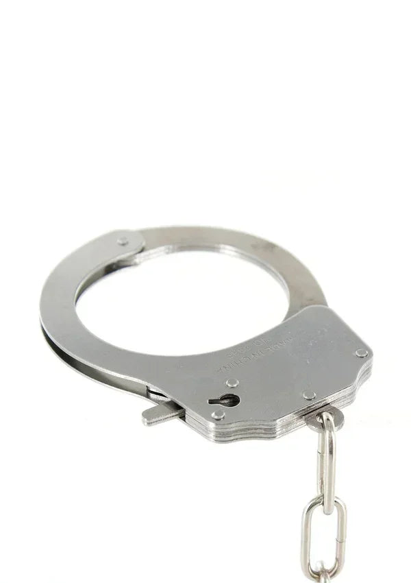 Metal Handcuffs Rose Gold by ToyJoy - Happytoys Sexshop: Toys for Feeling Happy & Easy 😊 - Discreet geleverd