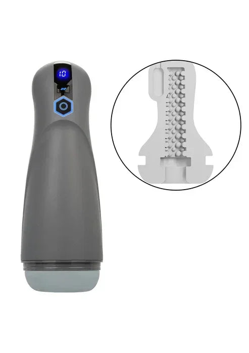 Bestel: Milk Master Automatic Milker by CalExotics - bij Happytoys.nl, happytoys.be, Happytoys.ae: erotische sex webshop | liever Happy dan Easy ⭐⭐⭐⭐⭐