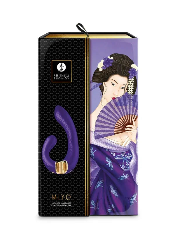 Miyo Purple by Shunga - Happytoys Sexshop: Toys for Feeling Happy & Easy 😊 - Discreet geleverd