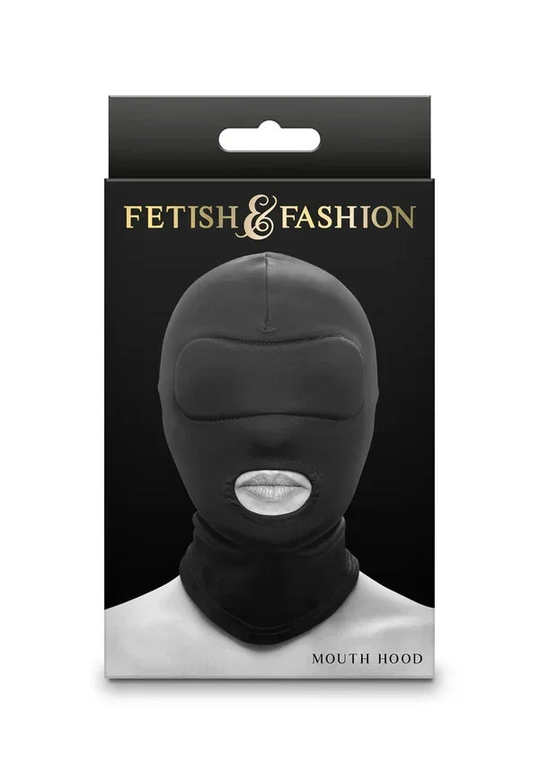 Mouth Hood Black by NS Novelties - Happytoys Sexshop: Toys for Feeling Happy & Easy 😊 - Discreet geleverd
