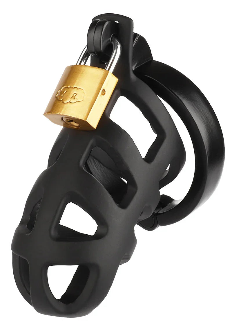 ♂ Mr. Steel Brutal Chastity Cage - Happytoys Sexshop: Toys for Feeling Happy & Easy 😊 - Discreet geleverd