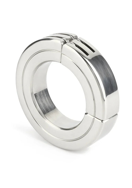 ♂ Mr. Steel Hinged Magnetic Cockring 45mm - Happytoys Sexshop: Toys for Feeling Happy & Easy 😊 - Discreet geleverd