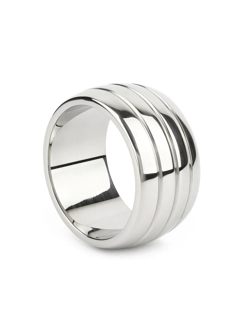 ♂ Mr. Steel Oval Barrel C-Ring 50mm - Happytoys Sexshop: Toys for Feeling Happy & Easy 😊 - Discreet geleverd