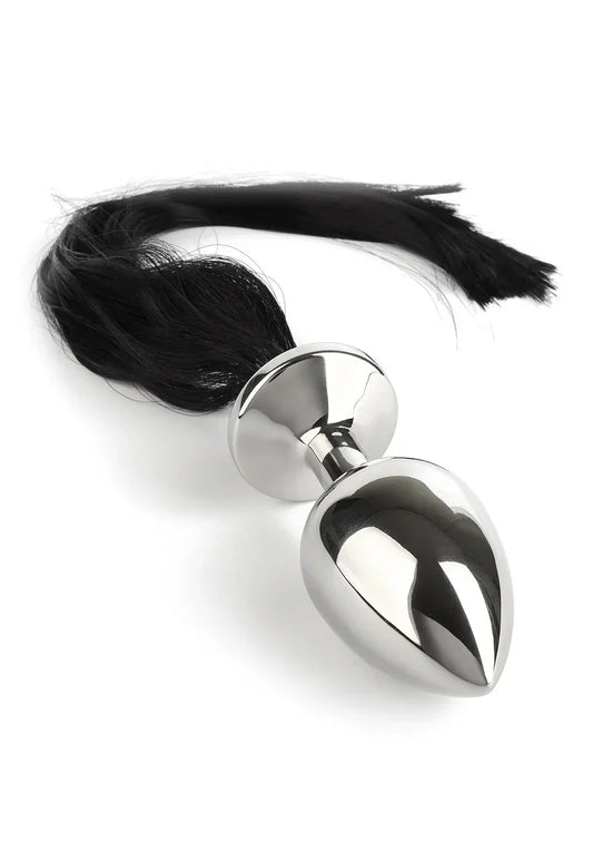 Mr.SteelBlackHairPonyTailRosebud2 @ Happytoys Sexshop: online sex shop for Feeling Happy & Easy π the erotic store owned by a woman