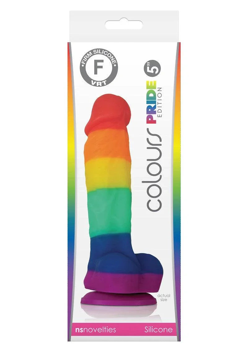 NS Novelties Colours Pride Edition 5' Dildo - Happytoys Sexshop: Toys for Feeling Happy & Easy π - Discreet geleverd