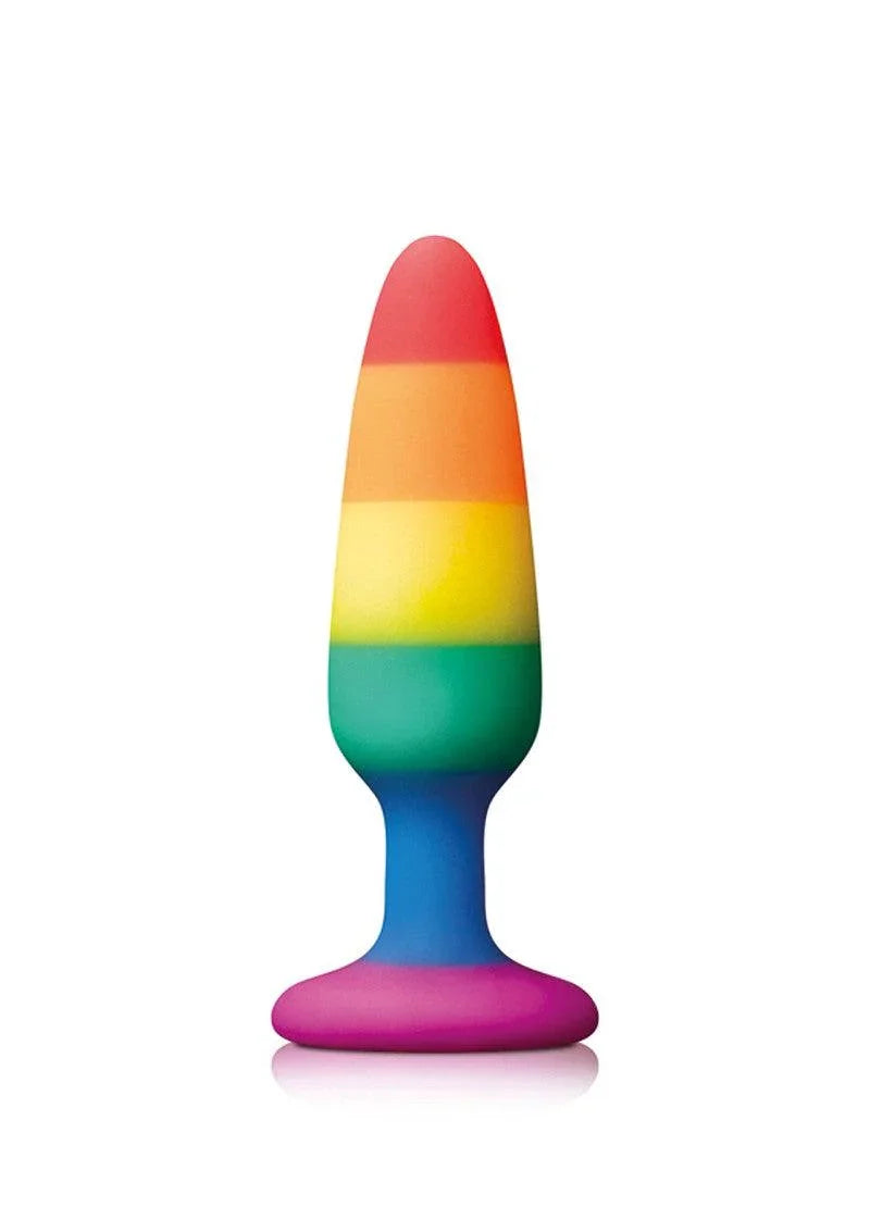 NS Novelties Colours Pride Edition Pleasure but Plug Small - Happytoys Sexshop: Toys for Feeling Happy & Easy 😊 - Discreet geleverd