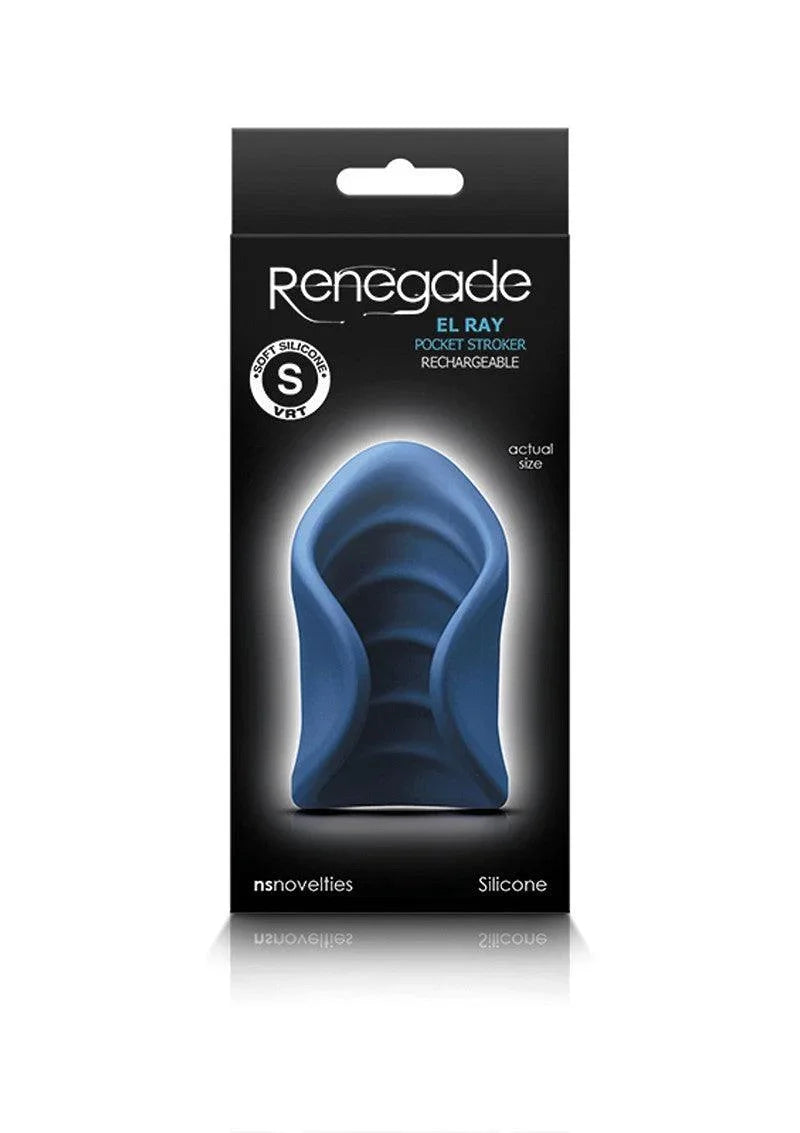 NS Novelties Renegade El Ray Pocket Stroker Open Masturbator - Happytoys Sexshop: Toys for Feeling Happy & Easy 😊 - Discreet geleverd