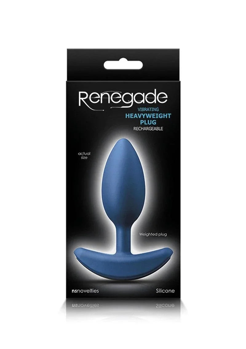 NS Novelties Renegade Heavyweight Plug Medium Vibrerende Buttplug - Happytoys Sexshop: Toys for Feeling Happy & Easy π - Discreet geleverd