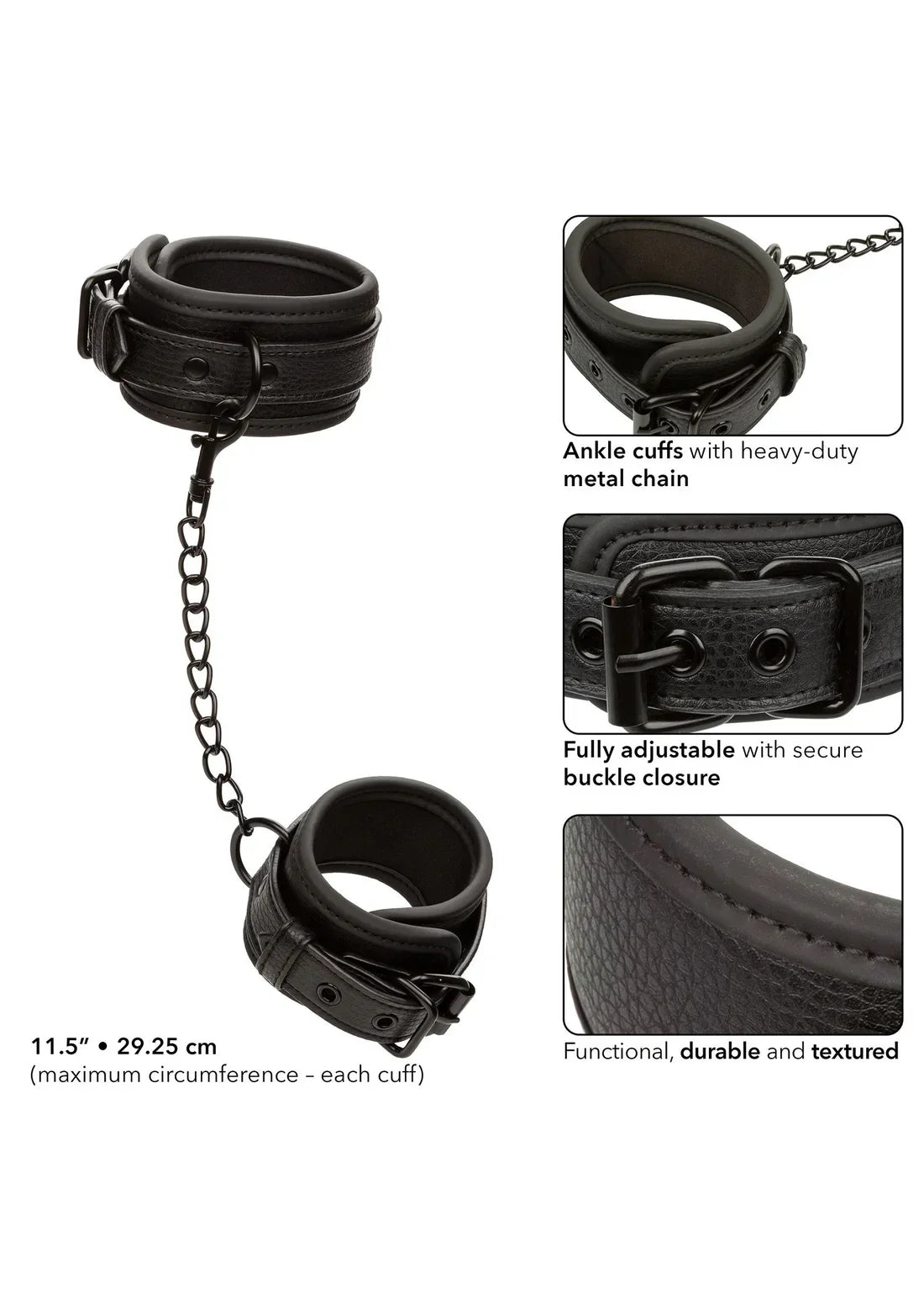 Nocturnal Ankle Cuffs by CalExotics