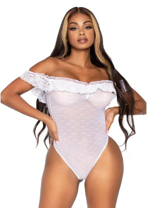 Off the shoulder teddy by Leg Avenue