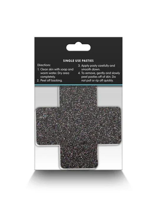 PastiesGlitterCross2PairbyNSNovelties2 @ Happytoys Sexshop: online sex shop for Feeling Happy & Easy 😊 the erotic store owned by a woman