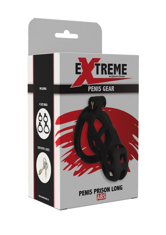 Penis Prison Cock Cage Long by Hidden Desire - Happytoys Sexshop: online sex shop for Feeling Happy & Easy đ - Discreet geleverd