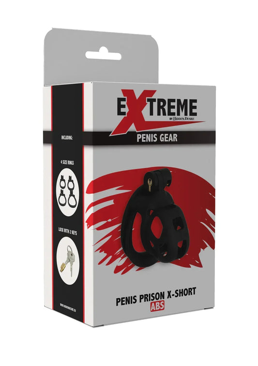 PenisPrisonCockCageX-ShortbyHiddenDesire2 @ Happytoys Sexshop: online sex shop for Feeling Happy & Easy 😊 the erotic store owned by a woman