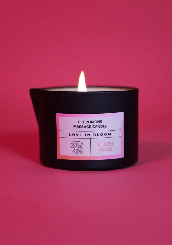 Pheromone Massage Candles Attract Him 150 ml "Sunny Daze" by Eye Of Love - Happytoys Sexshop: Toys for Feeling Happy & Easy 😊 - Discreet geleverd