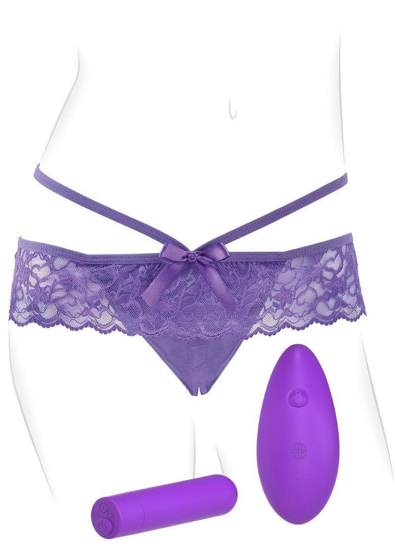 Pipedream Fantasy For Her Crotchless Panty Thrill-Her - Happytoys Sexshop: Toys for Feeling Happy & Easy π - Discreet geleverd