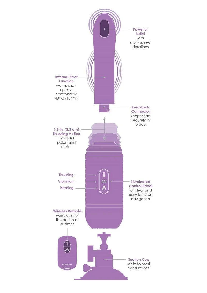 Pipedream Fantasy For Her Love Thrust-Her - Happytoys Sexshop: Toys for Feeling Happy & Easy π - Discreet geleverd